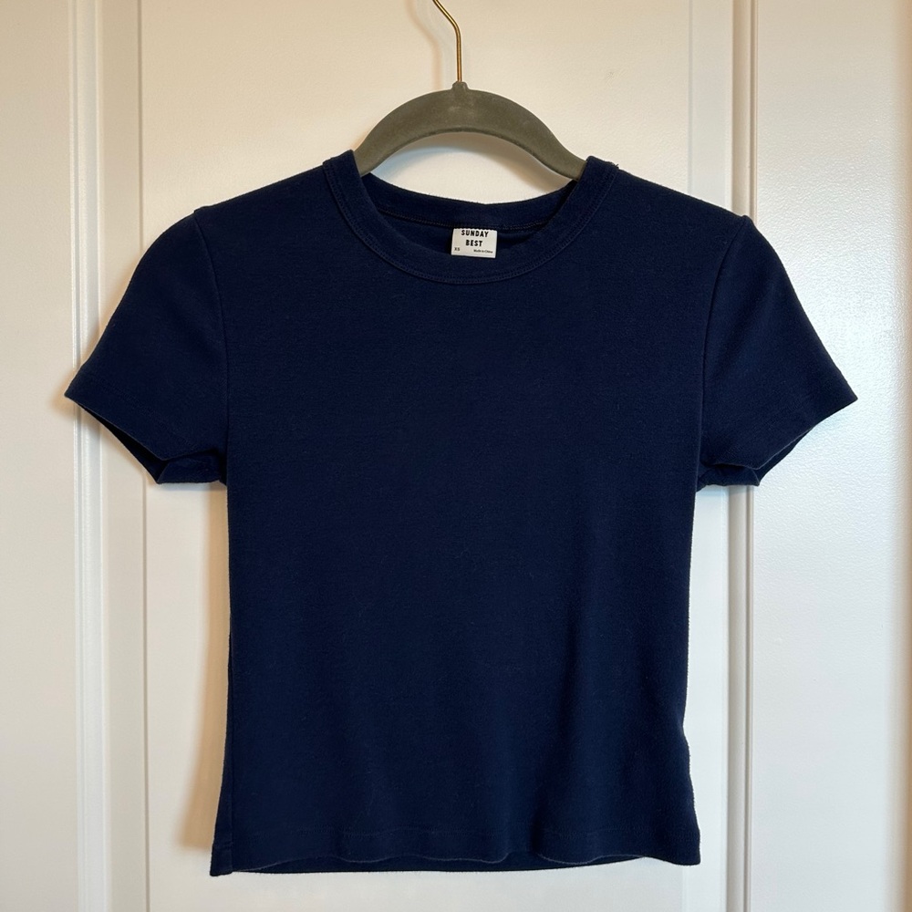 Aritzia Sunday Best baby tee